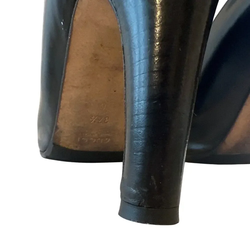 Gucci Tom Ford Era Square Toe Pumps 37.5